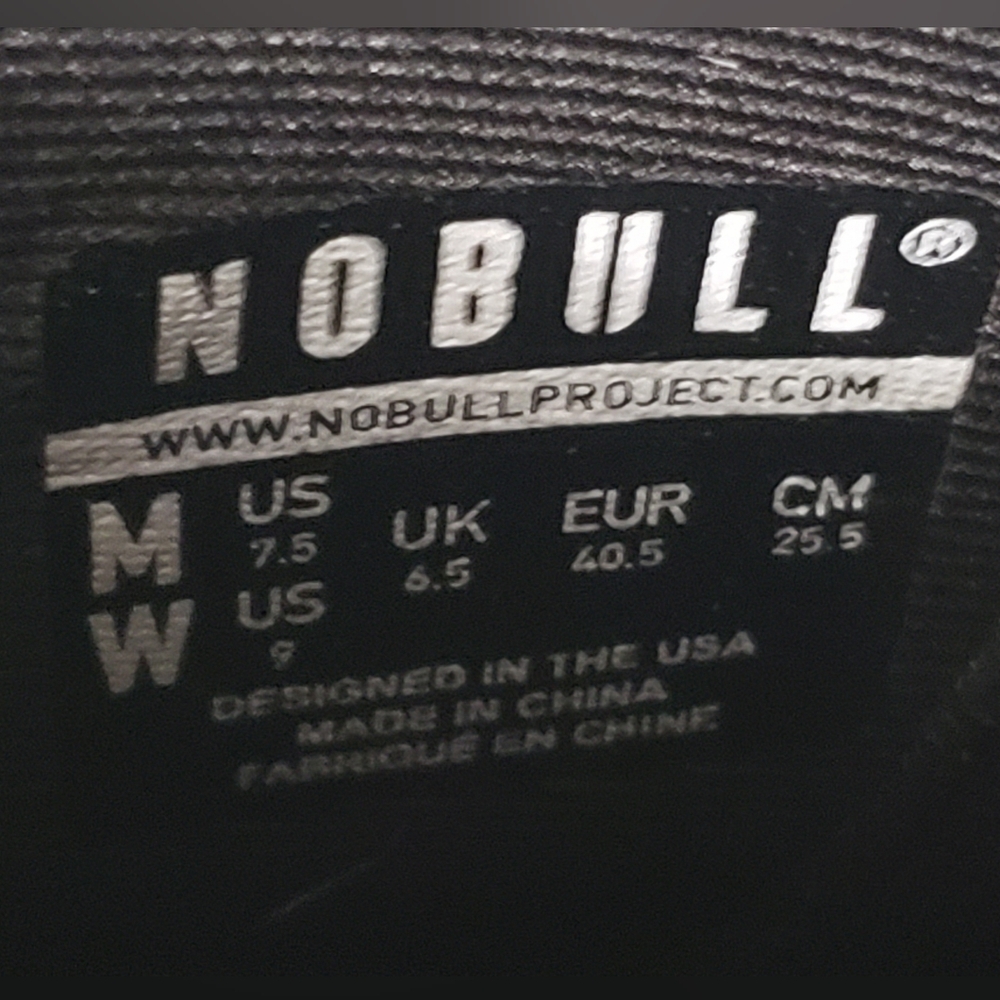 NoBull Succulent Floral High Top Trainer Sneaker Shoe (Unisex)W9 M7.5 - Picture 14 of 15